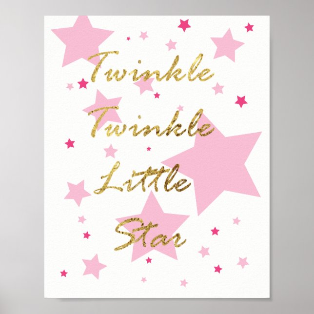 Póster Twinkle (Frente)