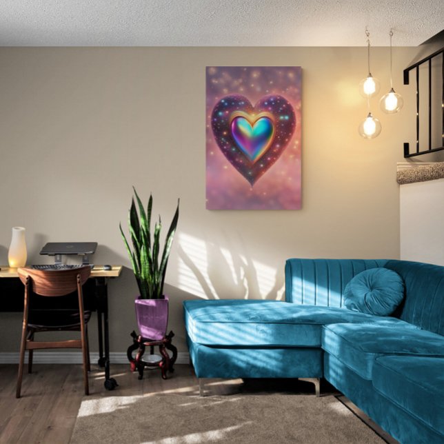 Póster Twinkle Star Heart (Love is the answer. )