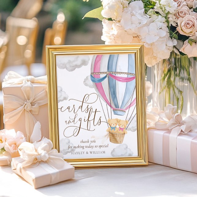 Poster Twins We Can Bearly Wait Cards and Gifts (Criador carregado)