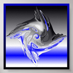 Póster Twirl da água