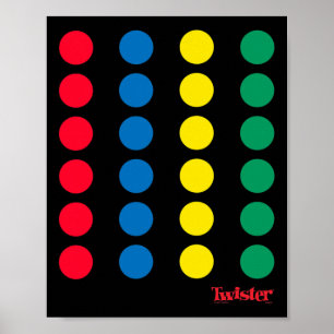 Poster Twister Halloween Twister Conselho Costume