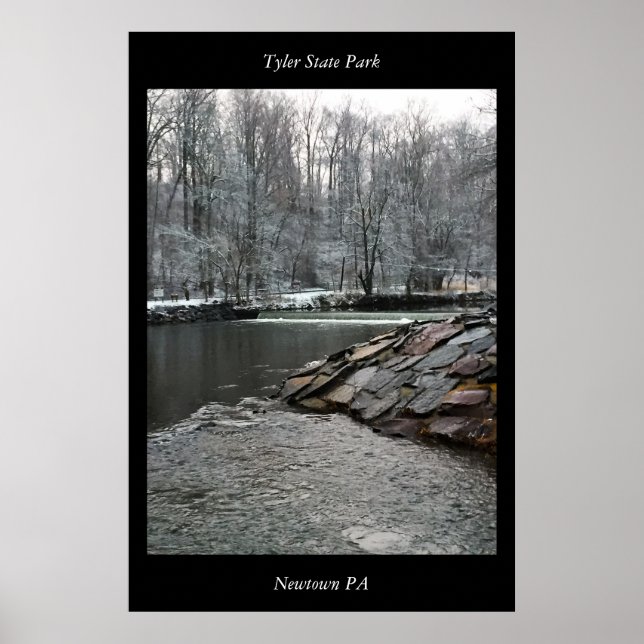 Póster Tyler State Park Newtown PA (Frente)