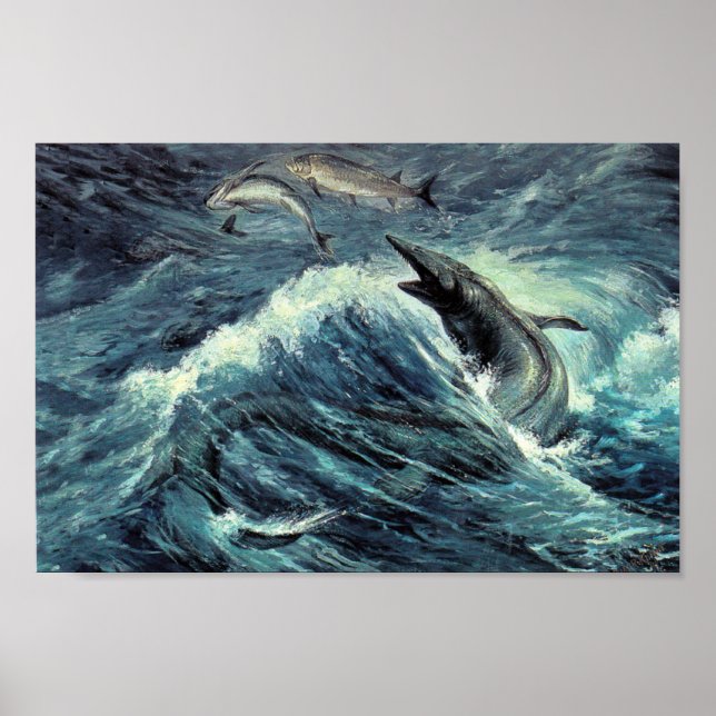 Poster Tylosaurus (Frente)