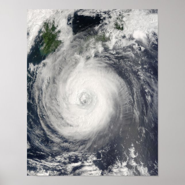 Póster Typhoon Chaba (Frente)