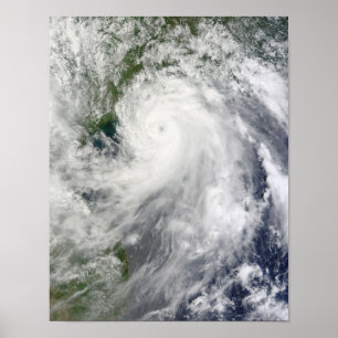 Póster Typhoon Chanthu