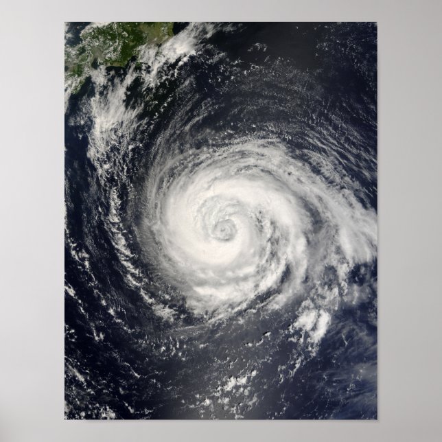 Póster Typhoon Fitow (Frente)