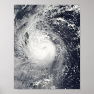 Poster Typhoon Mirinae a oeste