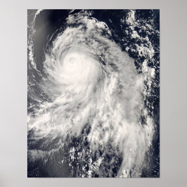 Poster Typhoon Nakri do Japão (Frente)