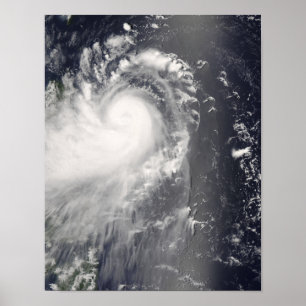 Poster Typhoon Nuri approaching the Philippine Islands
