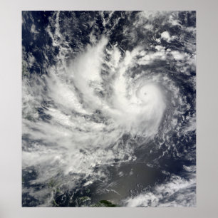 Poster Typhoon Parma dirigindo-se para oeste