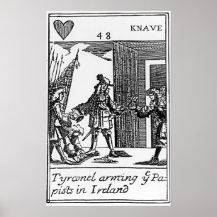 Póster Tyrconnel que arma os Papists em Ireland