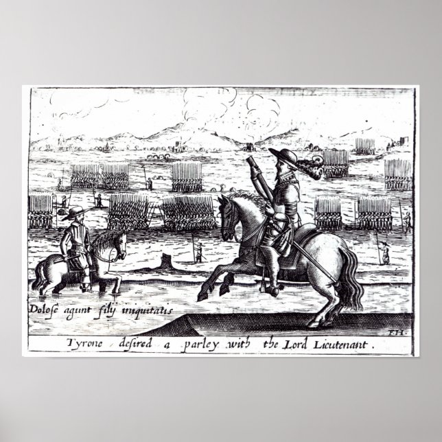 Poster Tyrone desejava um beco com Lorde Tenente (Frente)