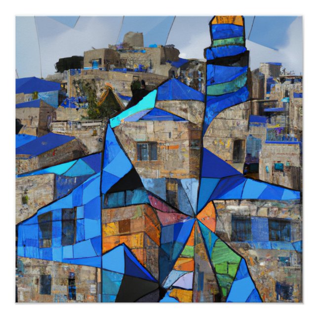 Póster Tzfat (Frente)