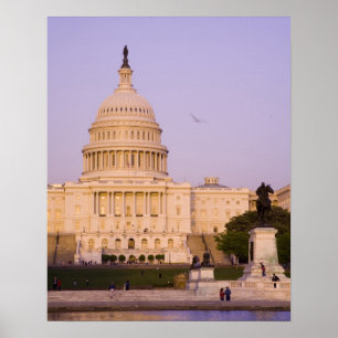 Póster U.S. Capitólio, C.C. de Washington (distrito de