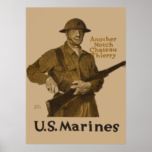 Póster U.S. Fuzileiros navais