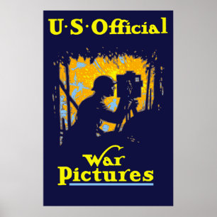 Póster U.S. Imagens oficiais da guerra