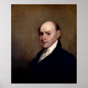 Póster U.S. Presidente John Quincy Adams por Gilbert