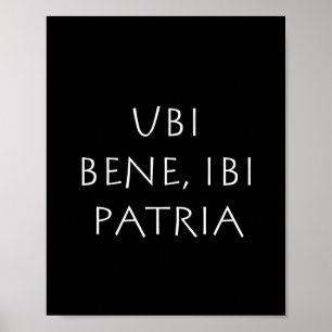 Poster Ubi bene ibi patria