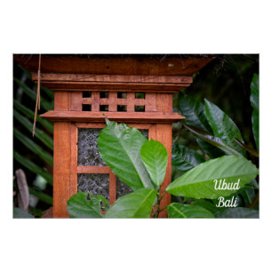 Póster Ubud Viagem, Bali Viagem