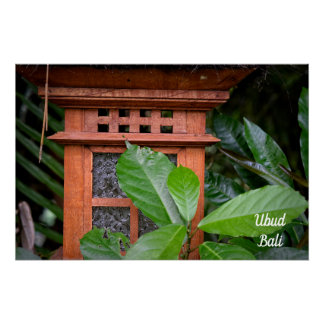 Póster Ubud Viagem, Bali Viagem
