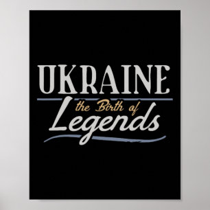 Poster Ucrânia O Nascimento das Lendas
