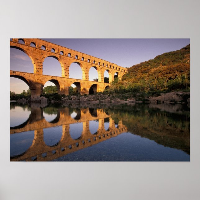 Poster UE, França, Provença, Gard, Pont du Gard. 2 (Frente)