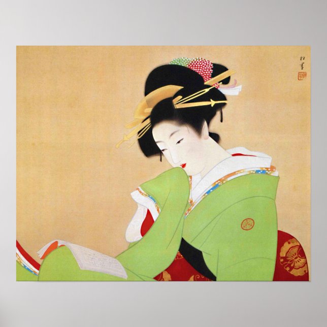 Poster Uemura Shoen art (Frente)