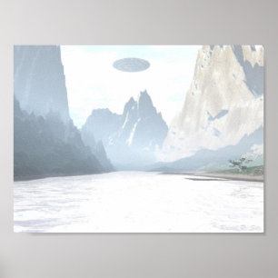 Póster UFO - Angra da montanha