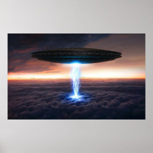 Poster UFO elétrico