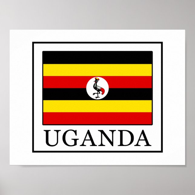Póster Uganda (Frente)