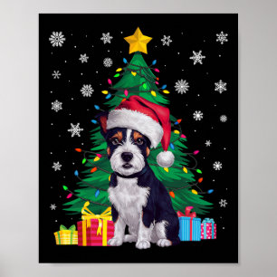 Poster Ugly Sweater Árvore de Natal Americana Staffordshi