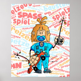 Poster Ugo - Spielzeug / 