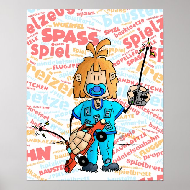 Poster Ugo - Spielzeug /  (Frente)