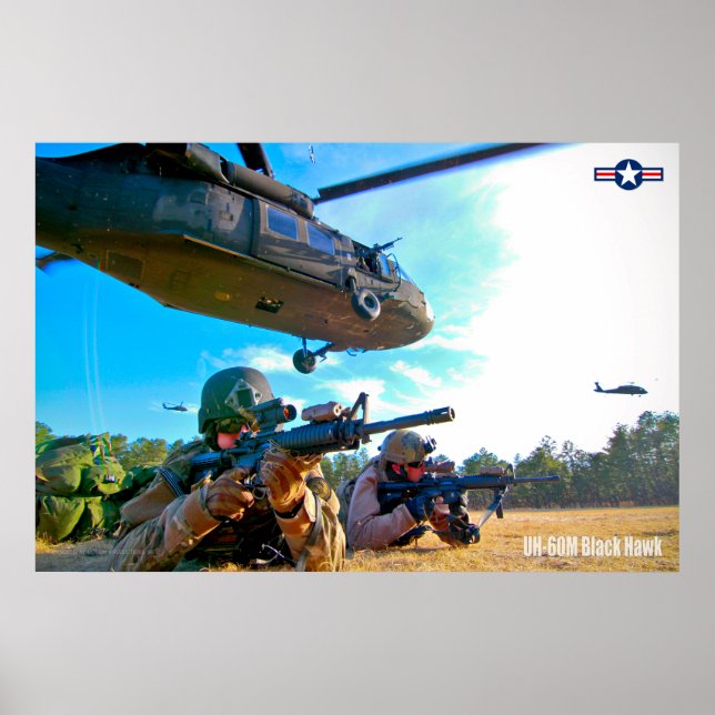 POSTER UH-60M BLACKHAWK (Frente)