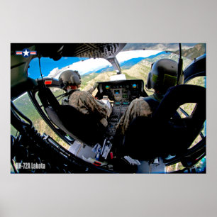 POSTER UH-72A LAKOTA COCKPIT