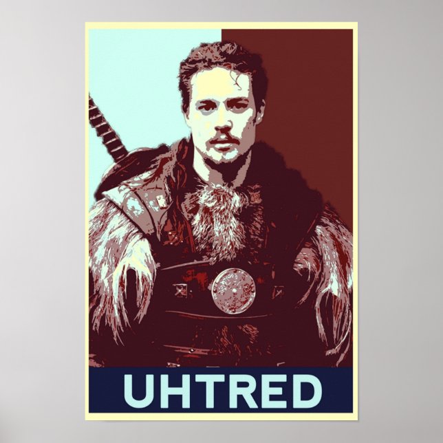 Poster Uhtred de Bebbanburg Pop Art (Frente)