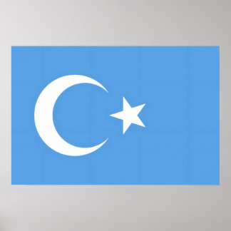 Poster Uigur/ Turquestão Oriental