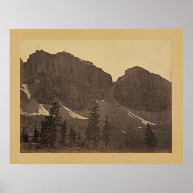 Poster Uinta Summit, Head Bear River, Wyoming 1872 (Frente)
