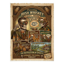 Uísque Irlandês Steampunk "Um Legado Renascido" Pr