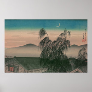 Poster Ukiyoe [Goyo] Lua da Noite (XL)