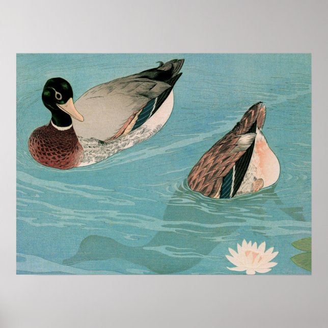 Poster Ukiyoe [Goyo] Patos (S) (Frente)