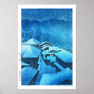 Poster ukiyoe - hasui - m04 - Hataori Hot Primavera -