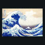 Poster ukiyoe - Hokusai : N.º 21 Onda Excelente -<br><div class="desc">富 嶽 六 景 十 神 奈 川 沖 浪 三 裏 ふ が く さ ん じ as ゅ(fuaku sanjūrokkei, kanagawa oki nami / う ろ っ け い か な が わ お き な み う ら 葛 飾 北 斎/A Onda de Excelente, da série Trinta e...</div>