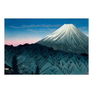 Póster Ukiyoe [komei] 06 Monte Fuji De Hakone