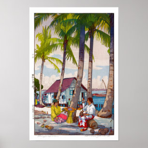 Poster ukiyoe - Yoshida - 06 - Singapura -
