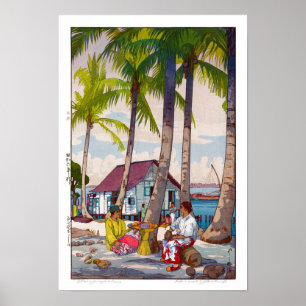 Poster ukiyoe - Yoshida - 06 - Singapura - 