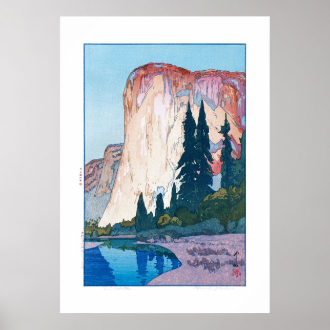 Poster ukiyoe - Yoshida - 15 - El Capitan - (Frente)