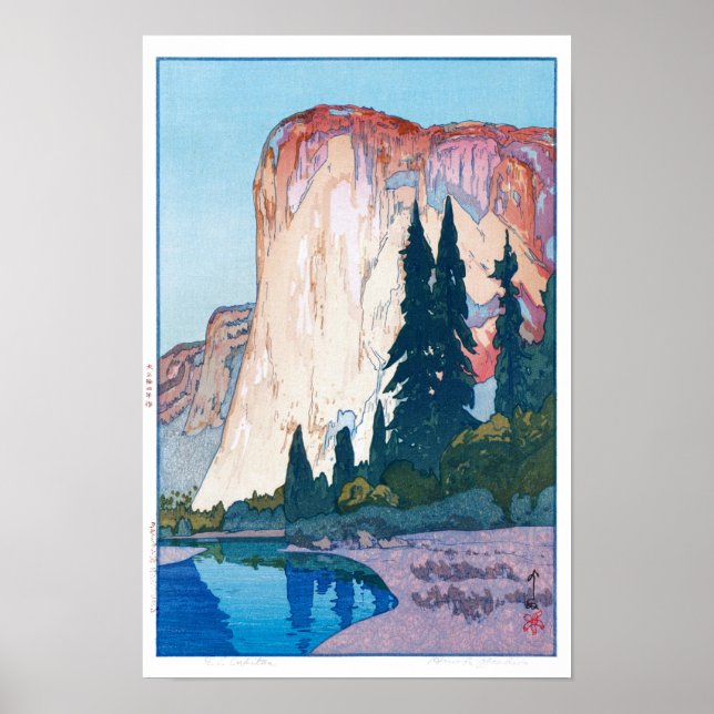 Poster ukiyoe - Yoshida - 15 - El Capitan -  (Frente)