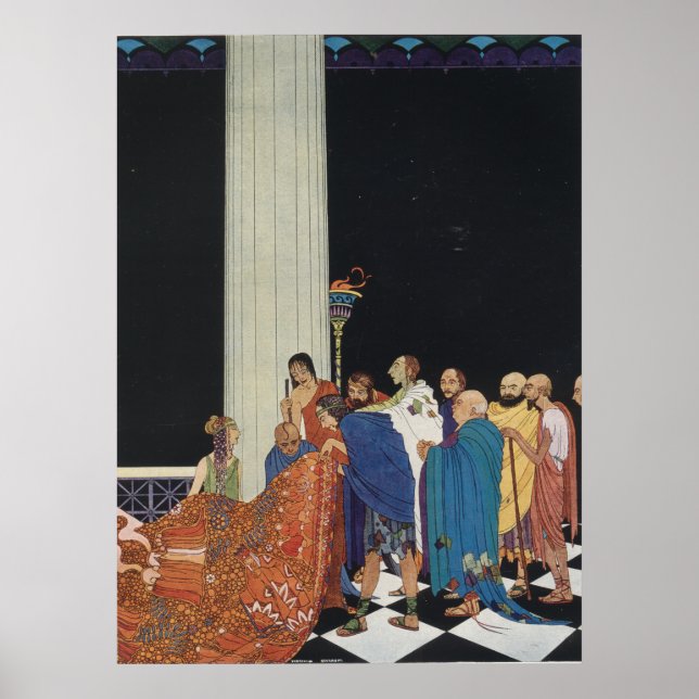 Póster Ulisses no Palácio de Circe (Frente)