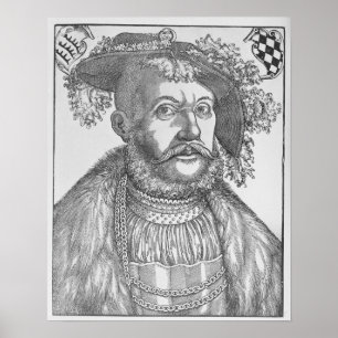 Póster Ulrich, duque de Wurttemberg